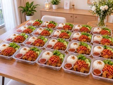 TEMPAHAN nasi ayam gepuk
