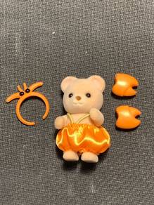 sylvanian family bear crab with crab accessory