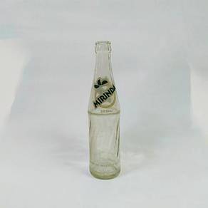 Vintage Old Mirinda Empty Glass Bottel 285ml