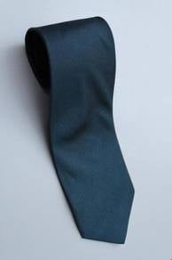 JT10 Blue Peacock Top Quality Solid Men Neck Tie