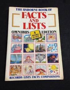 The Usborne Book of Facts and Lists Omnibus