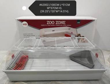 62002 Zoo Zone L Rabbit Habitat Guinea Pig Cage