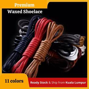 Premium Quality Wax Shoelace 1 pair Waxed
