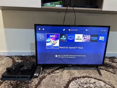 ps4 slim 1tb combo tv phillip led 32