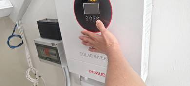 selling with install solar system at house or shop