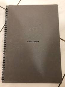 A'zone Design Ring Note Book (A4 size)