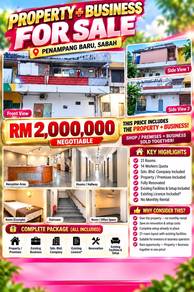 Shop lot For Sale in Penampang,SBH