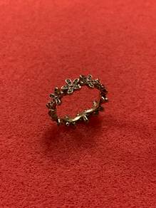 Pandora 14k Rose Gold Plated Daisy Flower Ring