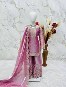 sharara kids suit saiz 6-8 years old