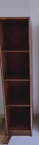 Wooden Bookshelf with 4 Shelves