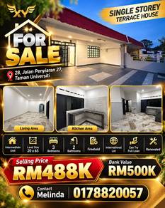 1-storey Terraced House For Sale in Skudai,JHR