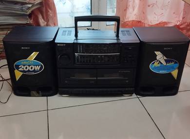 Sony Compo CFS-KW300S Vintage (UNTESTED)