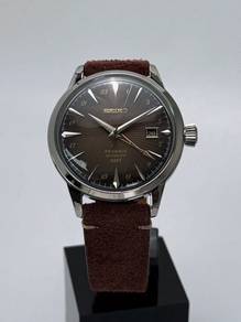 Custom Seiko Mod 40.5mm Brown Rose Gold Cocktail