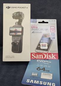 【DJI Osmo Pocket 4 Essential Combo + 2 Memory Card