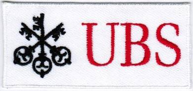 UBS #RTW F1 Car Racing Badge Iron On Patch