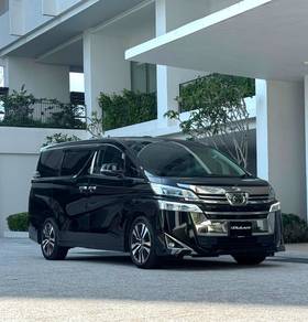Toyota Vellfire ZG in USM, PNG