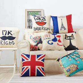Sofa Cushion cover pillow case bantal kusyen chair