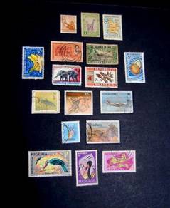 Vintage Stamps - Africa (Total 17 Stamps)