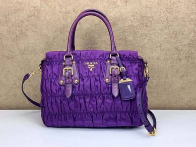 Prada 1BA1336 Tessuto Nylon Gaufre Shopping Bag