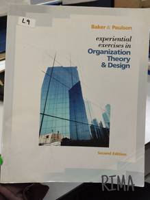 Experiential Exercises in Organization Theory