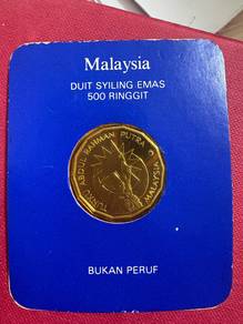 Malaysia RM500 gold coin