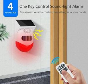 Solar Infrared Alarm Detector Sensor