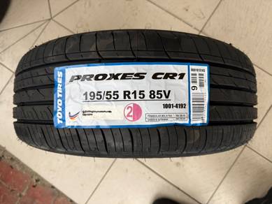 Tayar baru toyo cr1 195/55/15 tahun 26