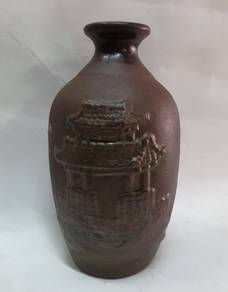 Japanese vintage Sake bottle Sake bin Tokkuri Kayo