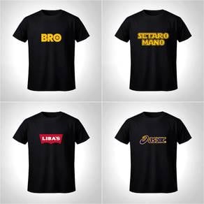 T Shirt Parody Brand and Movie