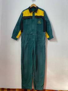 Vintage John Deere Colorblock Workwear Coveralls