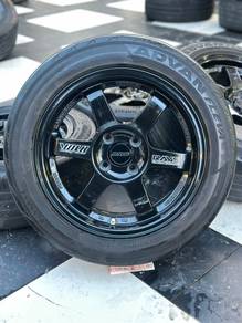Te37 15 inch sportrim Wira myvi jazz city