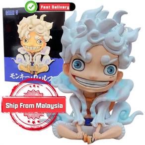 Anime One Piece Luffy Gear 5 Sun God Luffy Nika Q