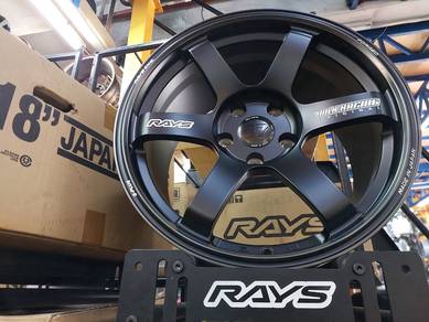 rim 18 x 9.5J VOLK TE37 BLACK SHADOW FK8 FL5