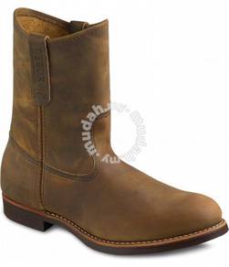 Work Boots Red Wing Men 9In Brown Pecos Roper 8195