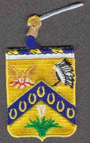 7th Cavalry Regiment Garryowen COA USA Army Patch