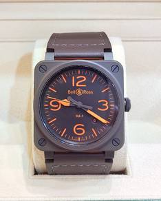《New Old Stock》 Bell & Ross BR03-92 MA-1 Black Dia