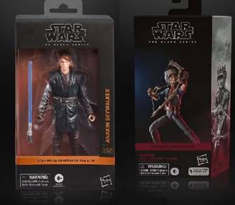 Star wars black series Anakin Skywalker and omega 