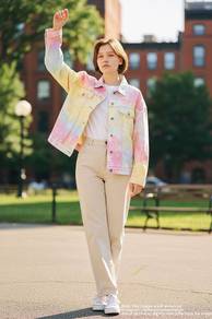 Dopamine Macaron Jacket 🍬 | Trendy Korean Style