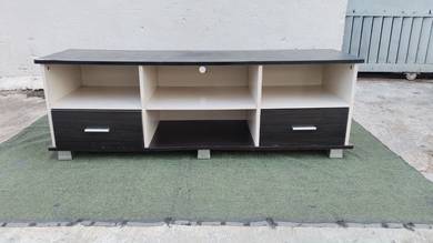 YE29G Almari TV Kabinet 4.5' TV Cabinet 2 Drawers