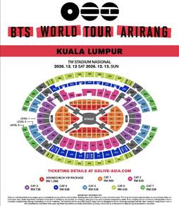 BTS World Tour Arirang in KL 