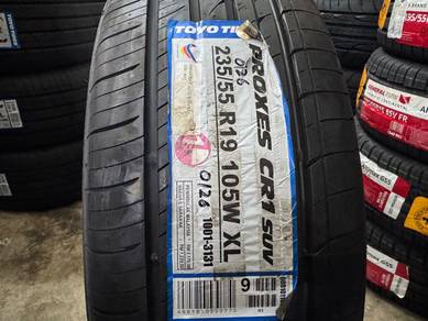 Tayar Baru 235 55 19 Toyo Proxes CR1 SUV 2026 tyre