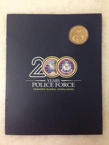Malaysia Coin card POLICE FORCE year 2007