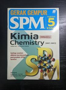 Gerak Gempur SPM Kimia Tingkatan 5