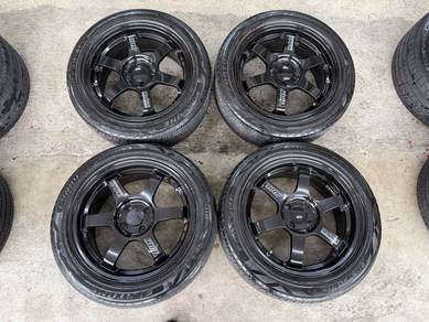 Rim te37 thailand 16 inch alza vios city jazz