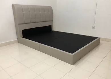 Katil + tilam (queen size 5ft)