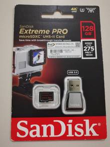 Sandisk Extreme Pro *UHS II* (high speed) 128GB