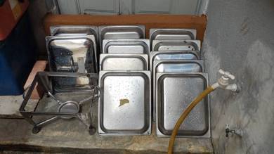 shelving dish catering