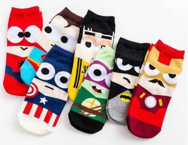 BRUCE LEE SUPERHERO CARTOON SHOES SOCKS 🔥