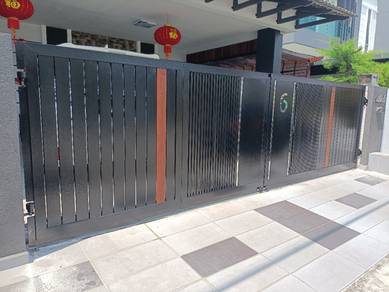 PIntu Pagar Semi Alu 16kaki
