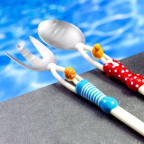 Gifts: [Pylones, France] Salad server set